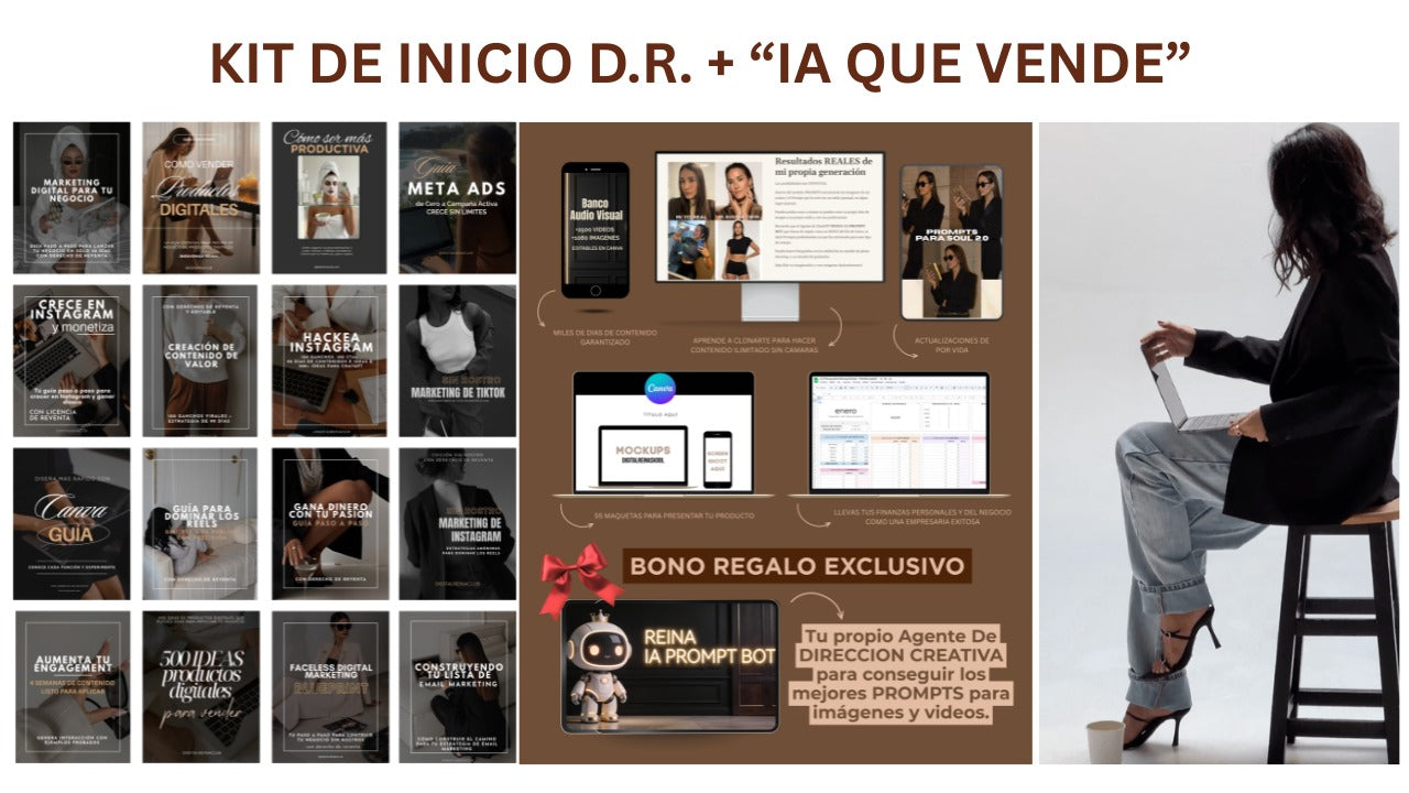 KIT DE INICIO + IA QUE VENDE